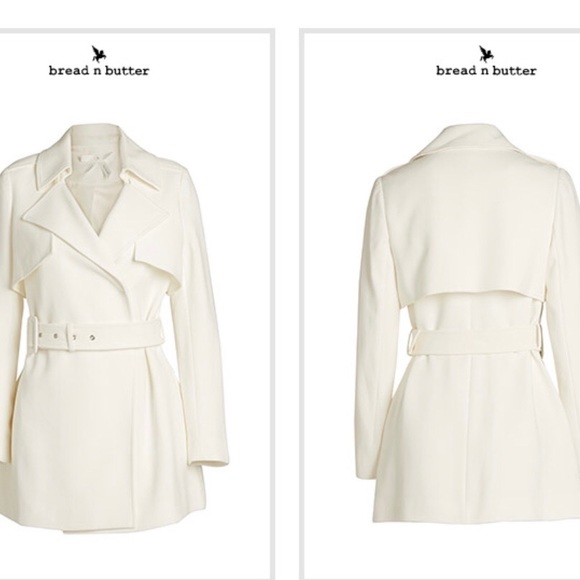 Bread n Butter City Purple White Coat, size 1 (M) - Picture 3 of 8